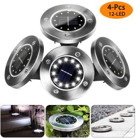 8LED Waterproof Solar Powered Garden Lights