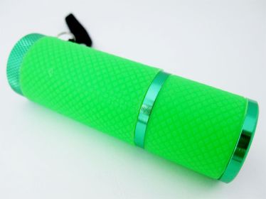 Luminous 9-head aluminum flashlight