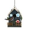 Accent Plus Garden Cottage Metal Birdhouse