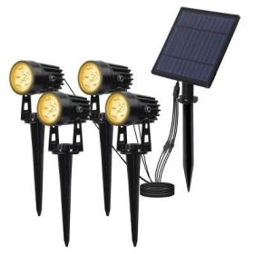 Intelligent LED solar ground light