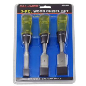 3-pc. Wood Chisel Set