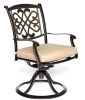 Patio Glider Chairs, Swivel Rocker, Garden Backyard Chairs Outdoor Patio Furniture 2 Pcs Set