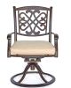 Patio Glider Chairs, Swivel Rocker, Garden Backyard Chairs Outdoor Patio Furniture 2 Pcs Set