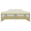 Cream Foldable Pop-up Party Tent 9'10"x19'8"