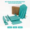 TALE Folding Adirondack Chair with Pullout Ottoman with Cup Holder, Oversized, Poly Lumber,  for Patio Deck Garden, Backyard Furniture, Easy to Instal